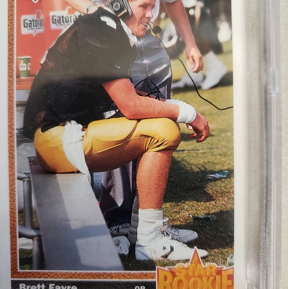 🛑SOLD🛑1991 Upper Deck Rookie Brett Favr - Picture 3 of 4
